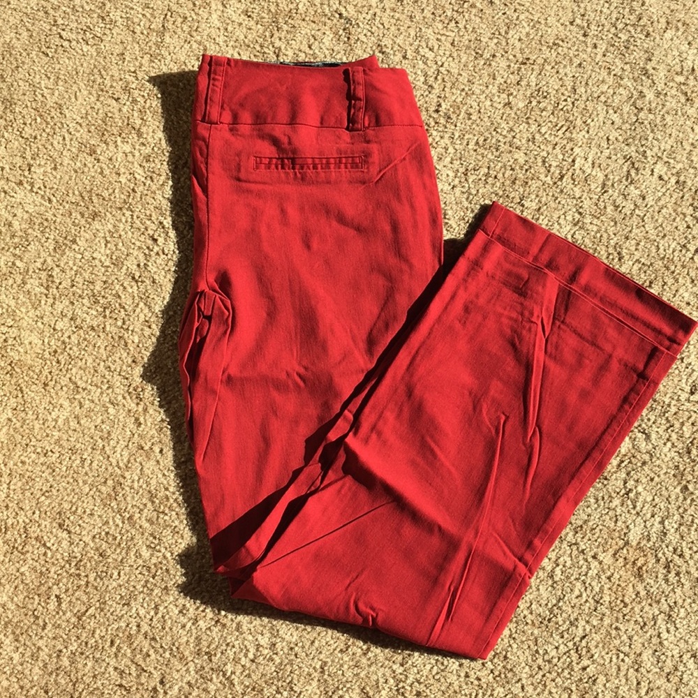 RED Maurice’s slacks